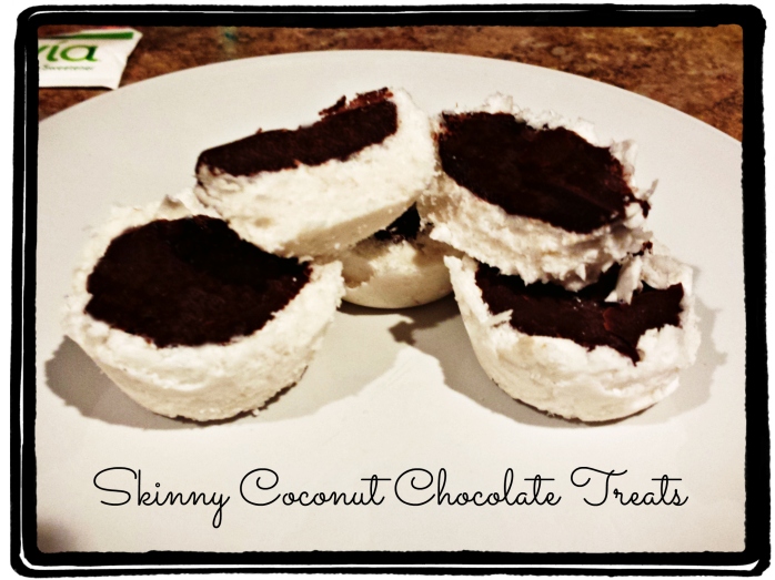 Skinny Coconut Chocolate Treats
